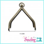 FRAME - TRIANGLE-METAL-11.5CM (BRONZE)